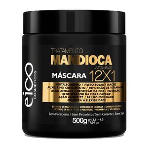 Máscara de Tratamento Eico Mandioca 12 x 1 - 500g