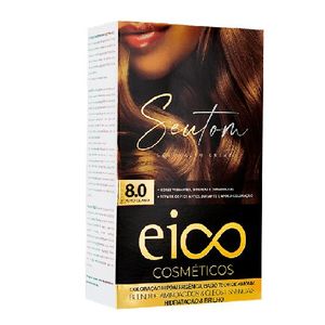 Kit Coloração Eico Seu Tom 8.0 Louro Claro