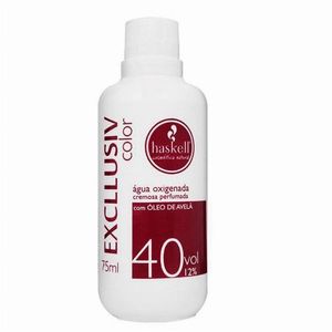 Água Oxigenada Haskell Excllusiv Color 40 Volumes 75ml
