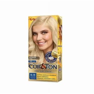 Coloração Cor & Ton 11.11 Louro Muito Claro Prata
