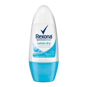 Desodorante Antitranspirante Rollon Rexona Feminino Cotton Dry 50ml