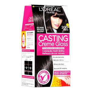 Tonalizante L’oréal Casting Creme Gloss 200 Preto