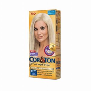 Coloração Cor & Ton 12.11 Louro Platinado