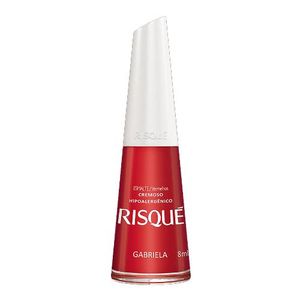 Esmalte Cremoso Risqué Vermelhos Gabriela 8ml