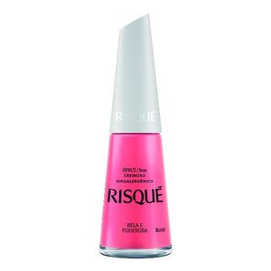 Esmalte Cremoso Risqué Rosas Bela e Poderosa 8ml