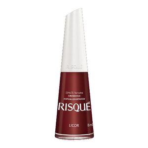 Esmalte Cremoso Risqué Vermelhos Licor 8ml