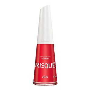 Esmalte Cremoso Risqué Vermelhos Beijo 8ml