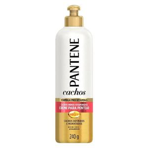 Creme para pentear pantene cachos hidra-vitaminados 240g