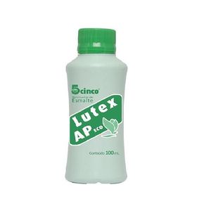 Removedor de Esmalte 5 Cinco Lutex AP Eco c/ Acetona 100ml