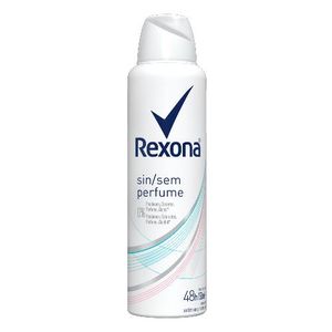 Desodorante Antitranspirante Rexona Aerossol Sem Perfume 150ml