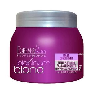Máscara Matizadora Forever Liss Platinum Blond 250g