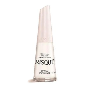 Esmalte Cremoso Risqué Bianco Puríssimo 8ml