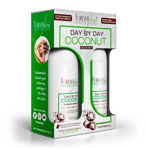 Kit Forever Liss Day by Day Coconut Shampoo e Bálsamo Condicionador 300ml