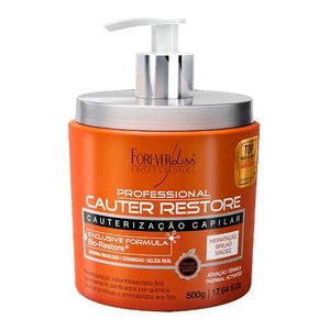 Cauterização Capilar Forever Liss Cauter Restore 500g