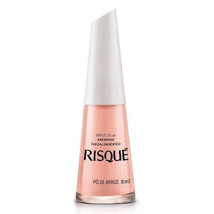 Esmalte Cremoso Risqué Nudes Pó de Arroz 8ml