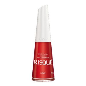 Esmalte Cremoso Risqué Vermelhos Love 8ml