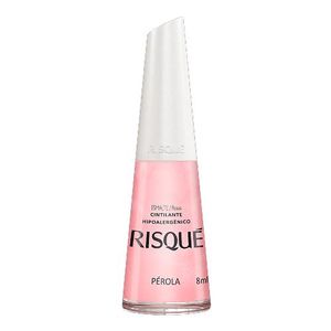 Esmalte Cintilante Risqué Rosas Pérola 8ml
