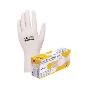 Luva Volk Latex C/100 M