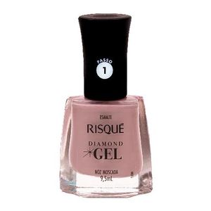 Esmalte Risqué Diamond Gel Noz Moscada 9,5ml
