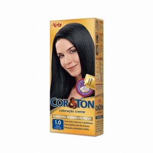 Tintura Cor & Ton 1.0 Preto Azulado