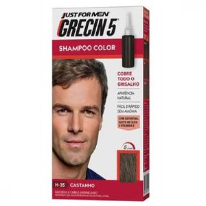 Shampoo Tonalizante Grecin 5 Castanho