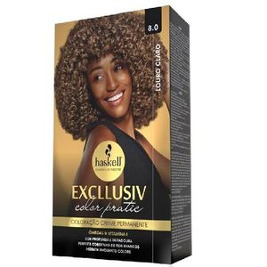 Kit Coloração Color Pratic 8.0 Louro Claro Haskell