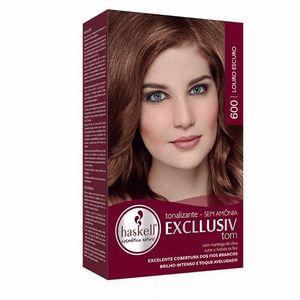 Tonalizante Haskell Excllusive 600 Louro Escuro