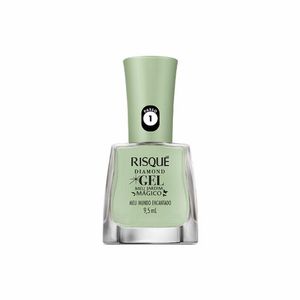 Esmalte Risqué Diamond Gel Meu Jardim Mágico Meu Mundo Encantado