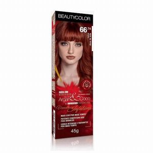 Coloração Individual BeautyColor Vermelhos Infalíveis - 66.74 Ruivo Doce de Leite
