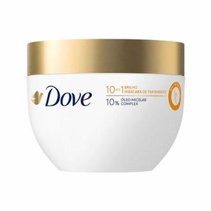 Mascara de Tratamento Dove 10 em 1 Brilho Oleo Micelar 270 g