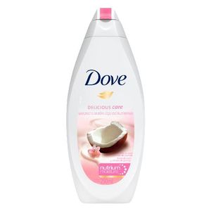 Sabonete líquido dove leite de coco e pétalas de jasmim 250ml