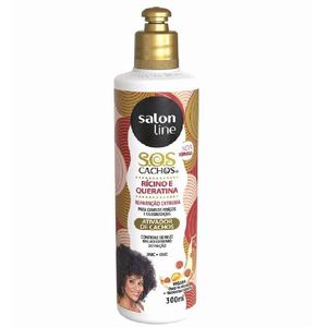 Ativador de Cachos Salon Line S.O.S Cachos Rícino e Queratina 300ml