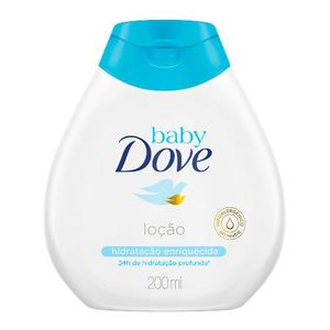 Loção Hidratante Baby Dove Hidratação Enriquecida 200ml