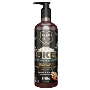 Balm Felps Men Poker Barba e Cabelo 240g