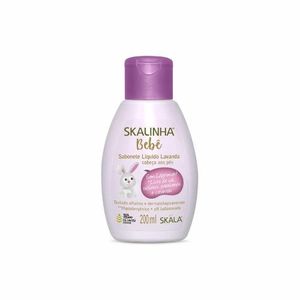 Sabonete Líquido Skalinha Bebê Lavanda com 200ml