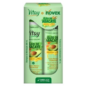Kit Vitay Novex Óleo de Abacate Shampoo + Condicionador 300ml