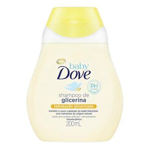 Shampoo baby dove hidratação glicerinada 200ml