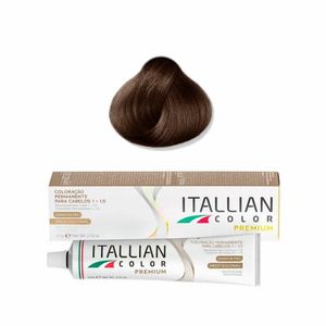 Coloração Itallian Premium 6.41 Louro Escuro Cobre Cinza 60g