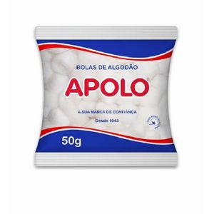 Algodão Apolo Branco Bola 50G