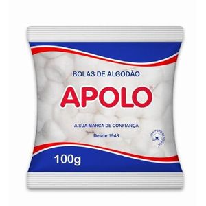 Algodão Apolo Bola Branca 100g