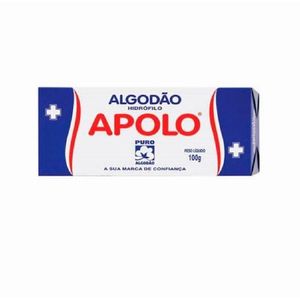 Algodão Apolo Caixa 100G