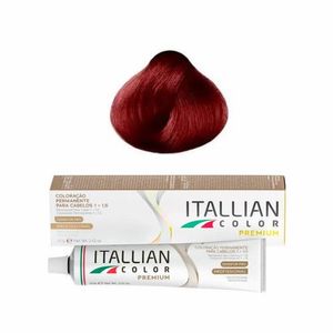 Coloração Itallian Color 7.66 Louro Vermelho Intenso 60g