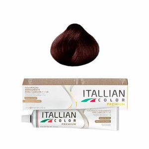 Coloração Itallian Color Professional 5.62 Castanho Claro Vermelho Violeta 60g
