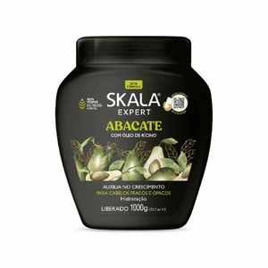 Creme de tratamento skala abacate com óleo de rícino 1kg