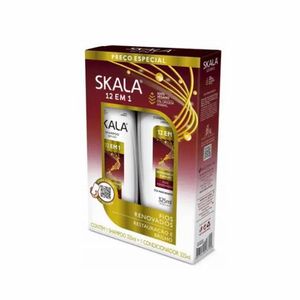 Kit Skala 12 em 1 Restauração Espetacular Shampoo + Condicionador 325ml