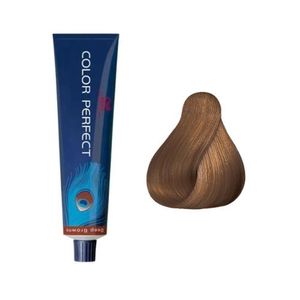 Coloração Wella Color Perfect 7/73 Louro Médio Marrom Dourado