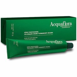 Coloração Acquaflora Creme Permanente Vegana 8.43 Louro Claro Cobre Dourado 60g