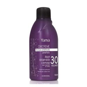 Água Oxigenada Cremosa Yamá Ametista 30 Volumes 100ml