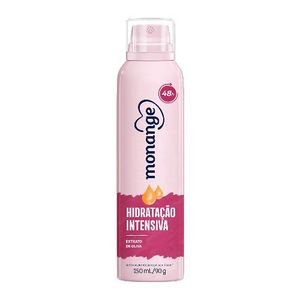 Desodorante Antitranspirante Monange Aerossol Hidratação Intensiva 90g