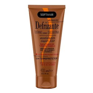 Defrizante Soft Hair Mousse Tutano com Queratina 400ml